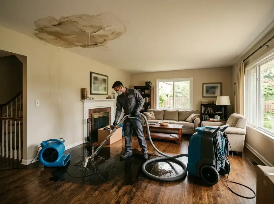 attic-pipe-burst-ceiling-drip-008 — frequently asked questions, Water Damage Restoration & Carpet Care in Williamstown, WV